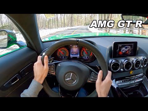 More Exciting Than a GT3RS? 2018 Mercedes-AMG GTR  (POV Drive Binaural Audio)
