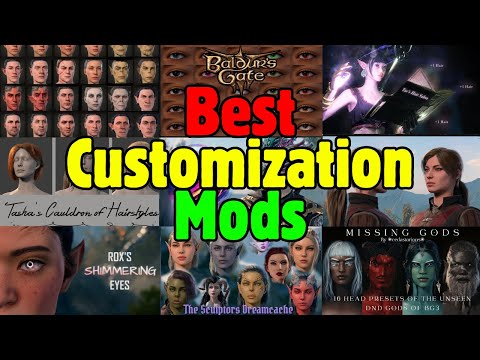 BEST CHARACTER CUSTOMIZATION MODS in Baldur's Gate 3 Mod Manager