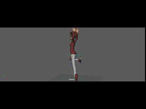 3D animation Ballet movement