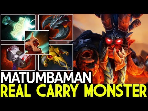 Matumbaman [Troll Warlord] Real Carry Monster TryHard against Zai Sven 7.22 Dota 2