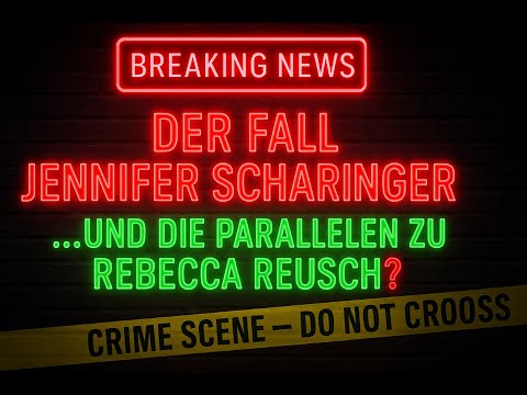 Der Mordfall Jennifer Scharinger geklärt - Parallelen zu dem Vermisstenfall Rebecca Reusch?