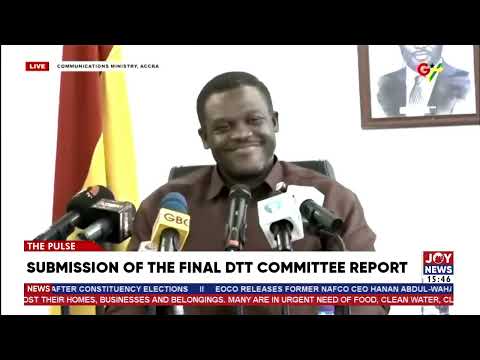 Submission of the final DTT Committee report.
