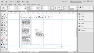 Adobe InDesign - Part 4: Automatic Text Threading (Linking Text Boxes)