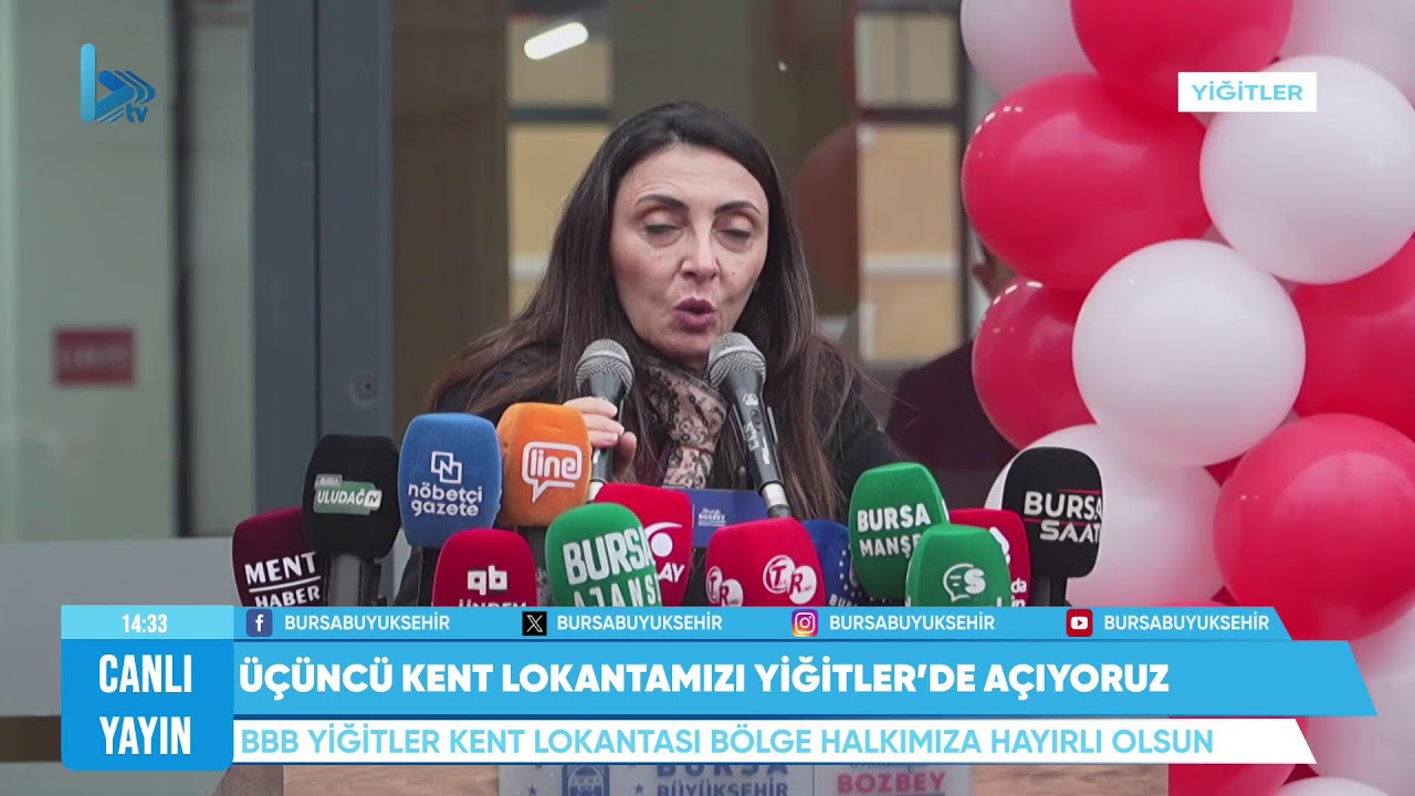🎥 CANLI | BBB Yiğitler Kent Lokantamızı hep birlikte açıyoruz!
