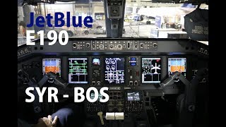 JetBlue Embraer 190 Syracuse - Boston