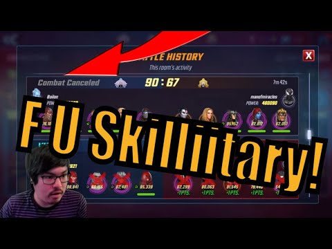 TRASH TEAM Skilitary & Shadowland Caution - Why Reworks Are Bad Now!! Marvel Strike Force
