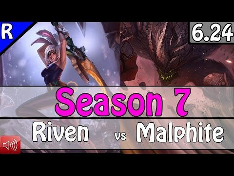 IMT Huni RIVEN vs MALPHITE Top - Patch 6.24 KR
