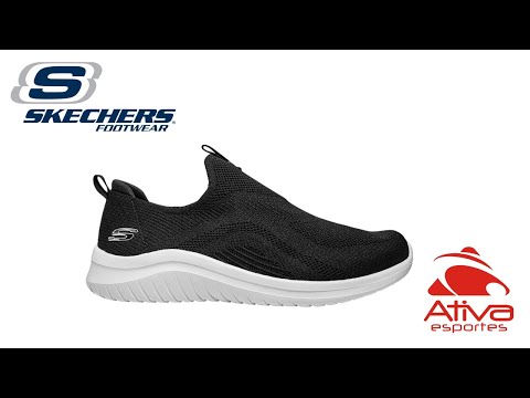 Tênis Skechers Ultra Flex 2.0 Masculino 894291BR-BLK - Ativa Esportes