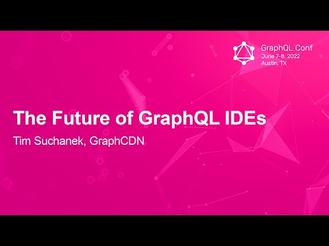 The Future of GraphQL IDEs - Thomas Heyenbrock & Tim Suchanek, GraphCDN