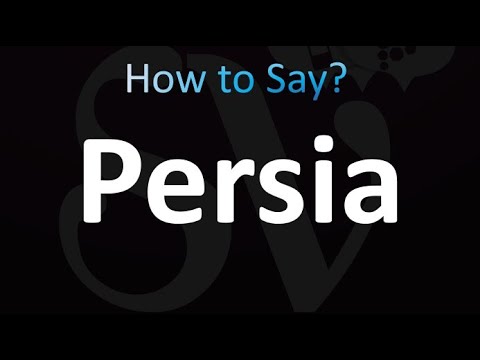 How to Pronounce Persia (correctly!)