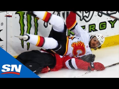 Devils’ Mirco Mueller Leaves On Stretcher After Crashing Into End Boards