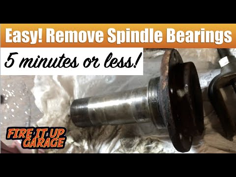 ⚙️ HOW TO REMOVE SPINDLE BEARINGS AXLE | Ford Bronco, Jeep, Dodge – Dana 44 DIY Tutorial 🛠️