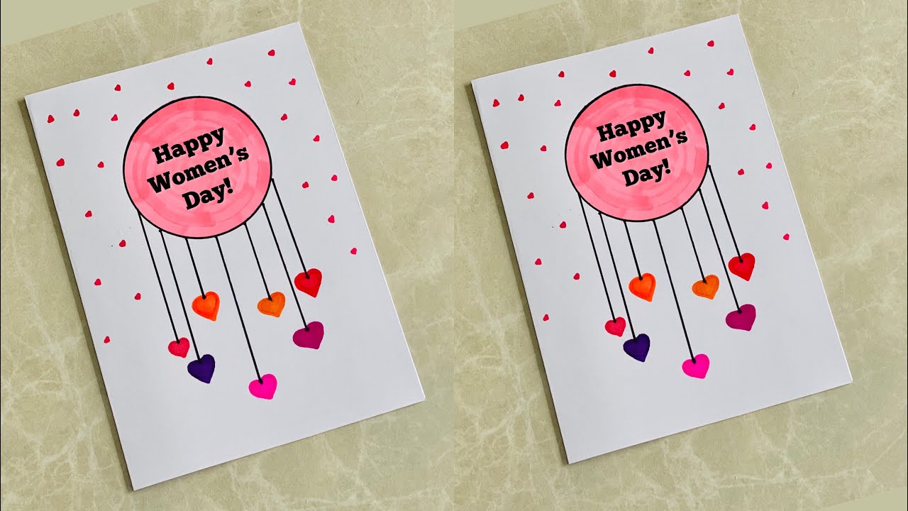 Easy White Paper Greeting Card For Mother’s Day 🥰/ Women’s Day/ No glue No scissors/ #shorts #short