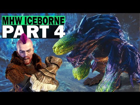 Monster Hunter World Iceborne Gameplay Walkthrough Part 4 - Brachydios & Tigrex