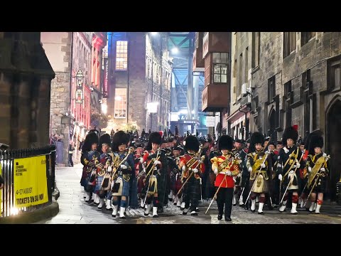 2023 The Royal Edinburgh Military Tattoo | The First March Out  #scotlandthebrave