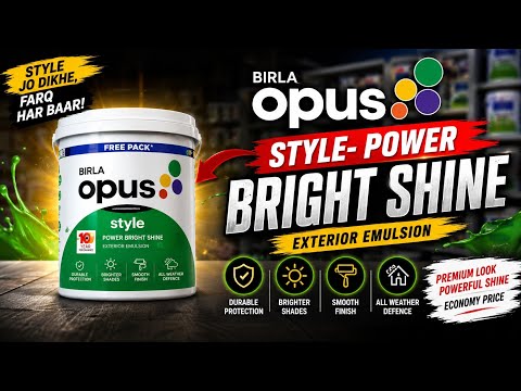 Birla Opus Style Super Smooth Paint