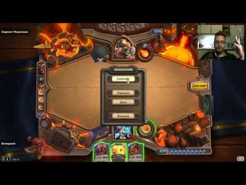 Hearthstone Heroic Blackrock Mountain | Emperor Thaurissan Vs. Mage