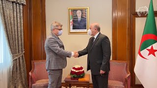 الوزير الأول يستقبل سفير روسيا الاتحادية بالجزائر