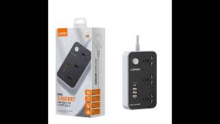 Charge Smarter With The Ldnio Sc3412: 3-way Uk Socket Outlet With Qc 3.0 & Pd 18