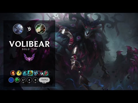 Volibear Top vs Riven - EUW Master Patch 12.9