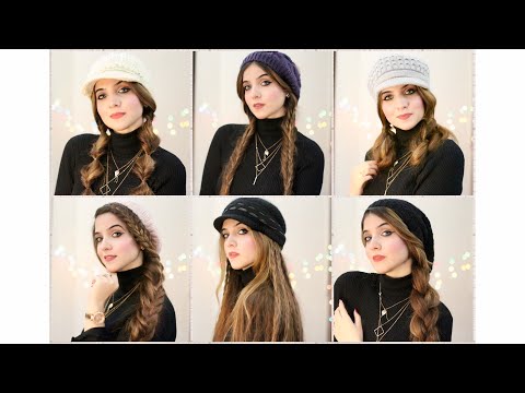 Hair styles with hats / caps | long hairstyles |...