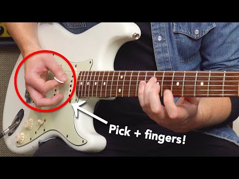 Learn This Advanced BLUES with HYBRID PICKING [FREE TAB]