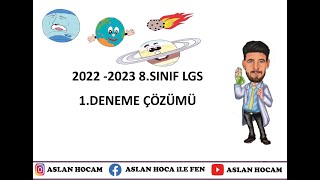 2022 - 2023 8.SINIF LGS 1.DENEME SINAVI