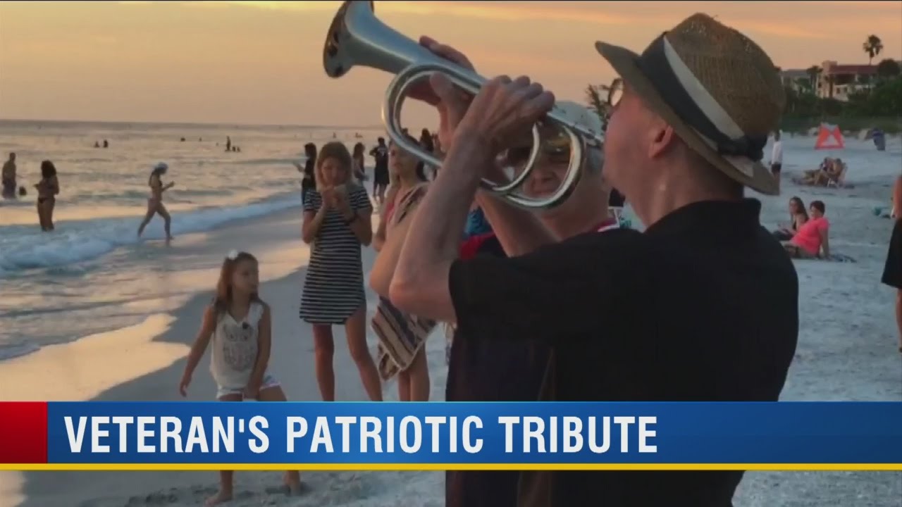 Veteran's Indian Rocks Beach solos at sunset remind that freedom is not free
