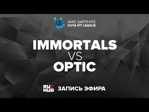 Immortals vs OpTic, Dota PIT League, game 2 [Mortales]
