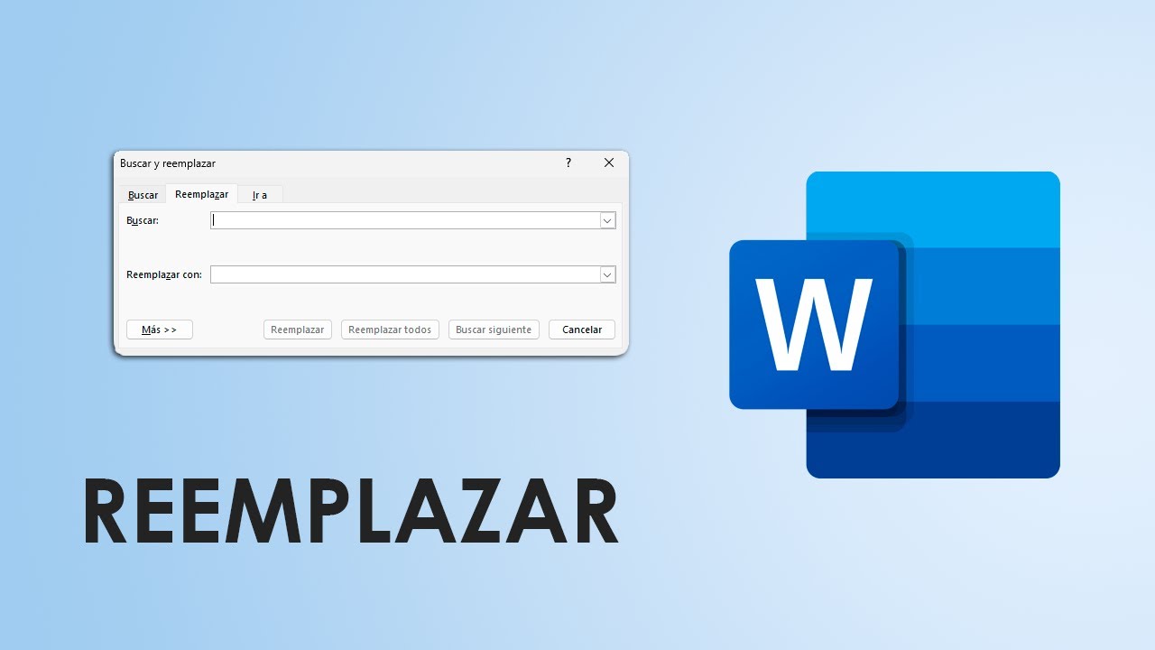 Cómo REEMPLAZAR palabras en Word