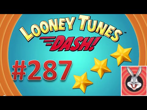 Looney Tunes Dash! level 287 - 3 stars - looney card.