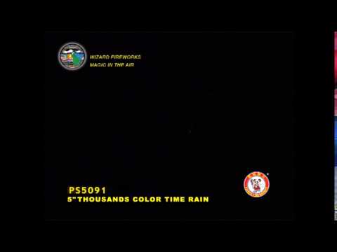 SB125TH01 - 5 INCH SHELL - WIZARD FIREWORKS - PS5091