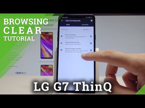 How to Clear Browsing in LG G7 ThinQ - Reset Internet History |HardReset.Info