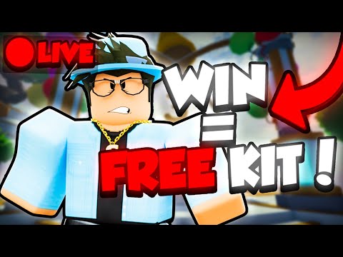 🔴LIVE Roblox Bedwars CUSTOMS For KITS! WEEKEND STREAM!✨
