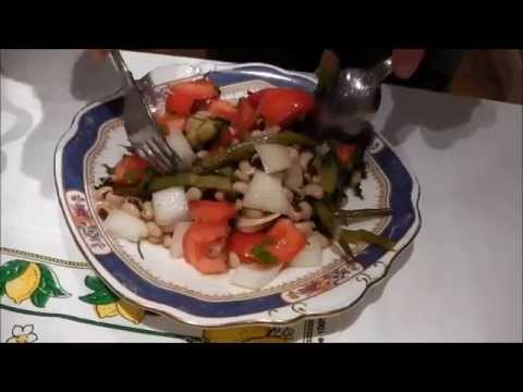VEGETARIAN BLACK EYED BEANS "LOUVI" - STAVROS' KITCHEN - CYPRIOT CUISINE