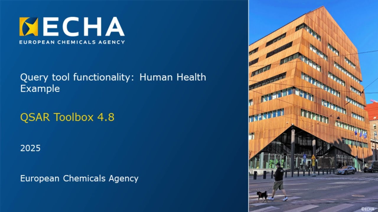 37: Query tool search - human health example