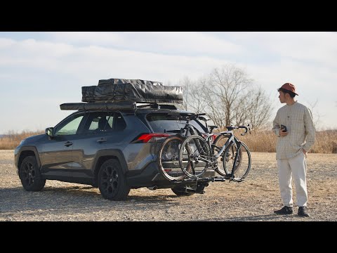 Kuat クアット / NV Base 2.0 マットブラック ヒッチラック キャリア 2台積載 / 2-Bike Hitch Rack - Above Bike Store