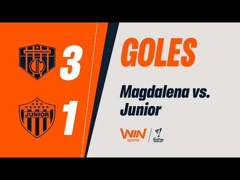 Unión Magdalena vs. Junior (goals) | Liga BetPlay Dimayor 2025-2 | Matchday 10