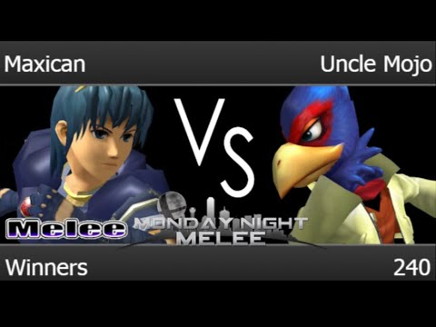 MNM 240 - Maxican (Marth) vs TLOC | Uncle Mojo (Falco) Winners - Melee