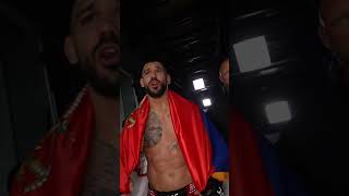 Rakic Pumped After His Win #ufcbelgrade