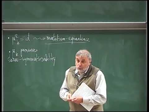 Prof. Andrei Zelevinsky | Cluster algebras via quivers with potentials