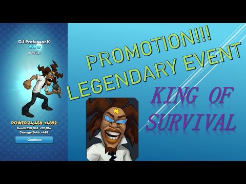 Sega Heroes - Legendary Event, DJ Professor K Promotion To 8 Stars!
