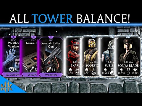 MK Mobile From Zero. #46. Goodbye Kold War Tower and Tower Balance.