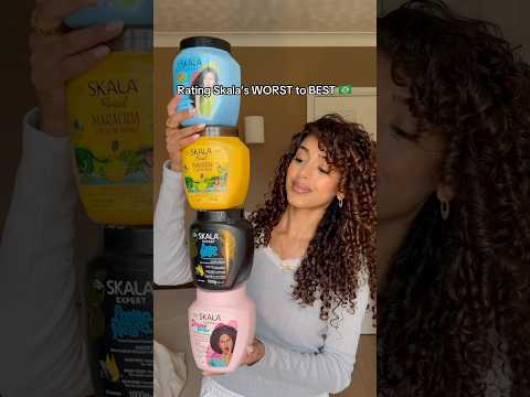 Skala WORST to BEST #skala #brasil #brazilianhair #curlyhair #curls