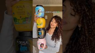 Skala WORST to BEST #skala #brasil #brazilianhair #curlyhair #curls