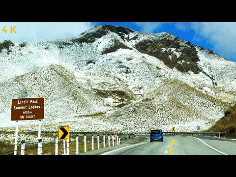 Lindis Pass 2025 | Epic Drive Through NZ’s Remote Highland Gateway | New Zealand Driving Tour 4K