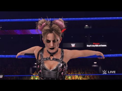 Alexa Bliss VS Toni Storm WWE 2K22 PS5 4K Gameplay