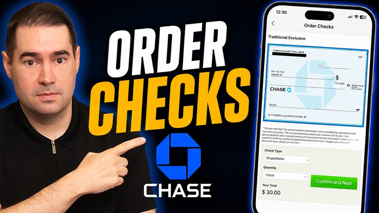 How to Order Checks from Chase