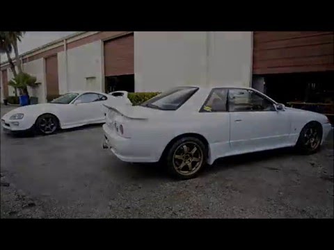 1990 Nissan Skyline R32 GTR Greddy T88 Built Engine Triple Disc Clutch Custom Paint TE37 DRAGINT
