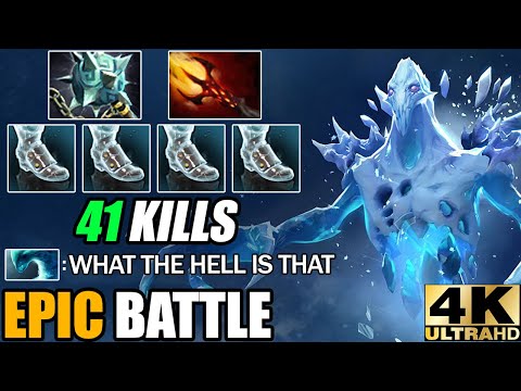 New Cancer Ancient Apparition Carry Build 41 Kills Unstoppable Epic Battle Fight 7.29 Dota 2
